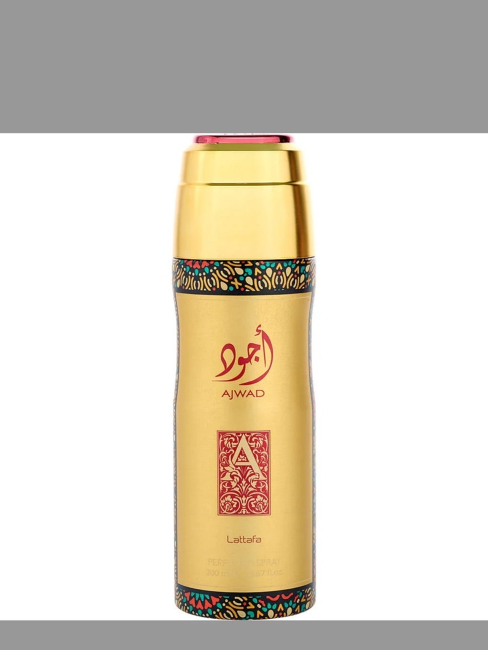 Ajwad by Lattafa Gold Floral-Trim Fragrance Spray Perfumed Spray 200ml New Never